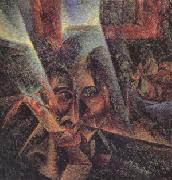 Umberto Boccioni, Head Light Surroundings (nn03)